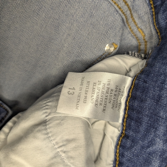 Eunina Distressed Blue Skinny Jeans - Picture 11 of 12